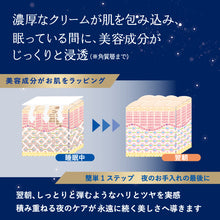 画像をギャラリービューアに読み込む, ウアオ ナイトリセル エターナル スリーピングパッククリーム